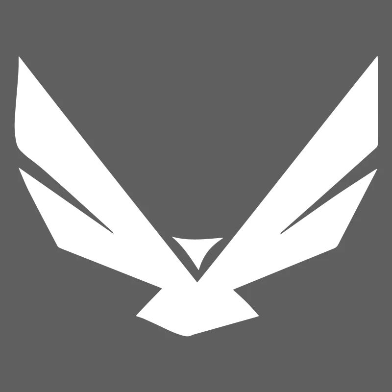 Eagle dans la forme la plus simple - design