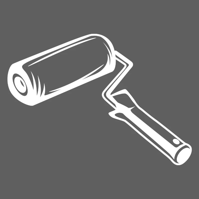 Paint Roller Drawing