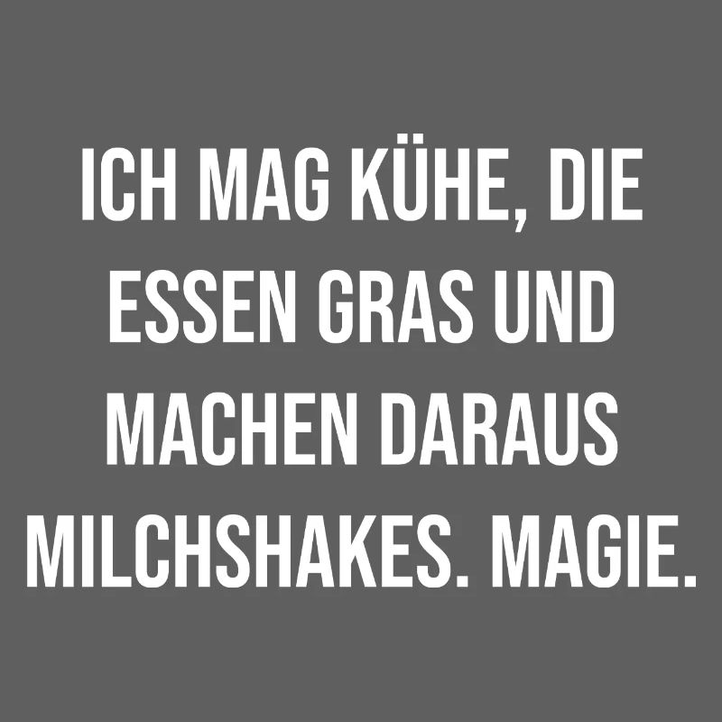 Cows Eat Grass Magic Milkshakes
