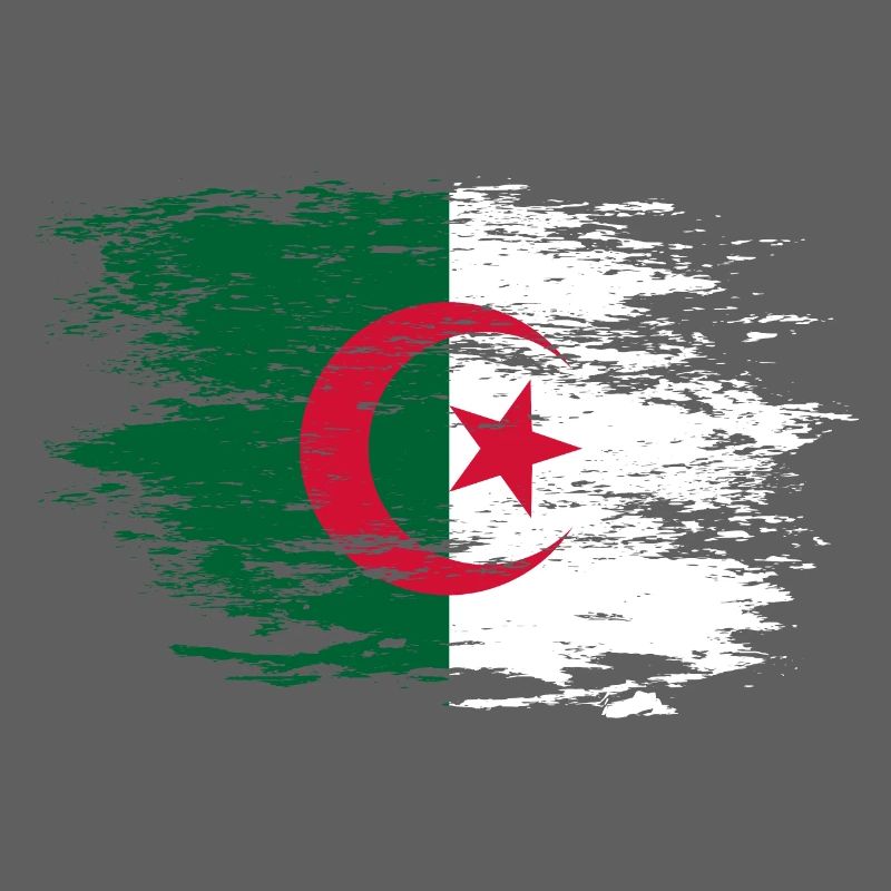 Drapeau de l’Algérie utilisé