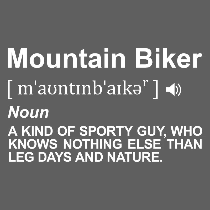 Mountain Biker Dictionary