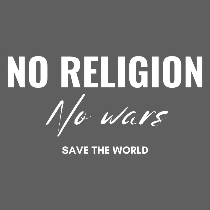 Pas de religions, pas de guerres
