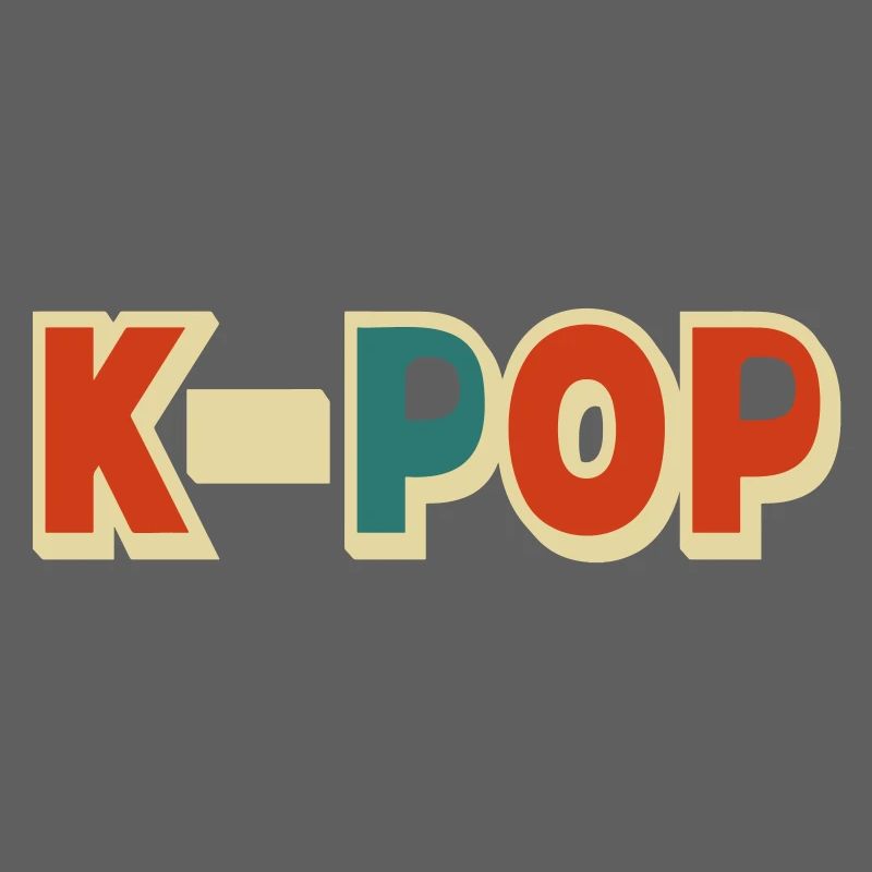 K-Pop 5 anpassbare Farben