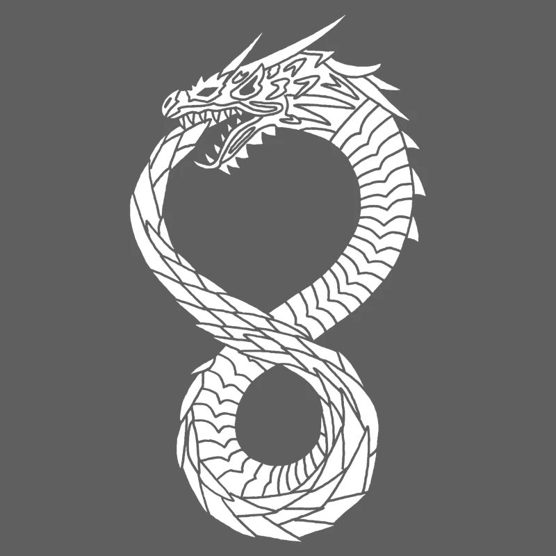 White Infinite Dragon