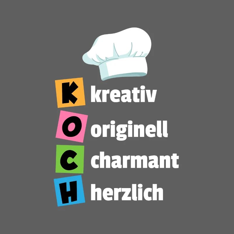 Chef - creative, original, charming, cordial