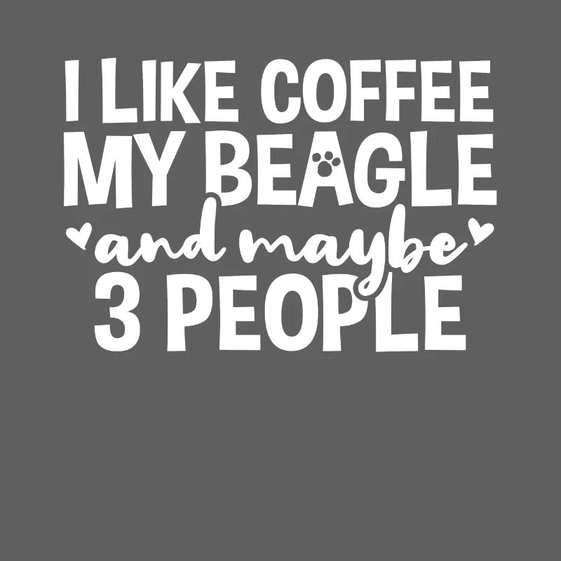 Beagle Kaffeetrinker