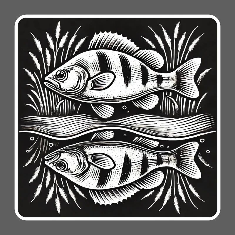 Perche, poisson, ange