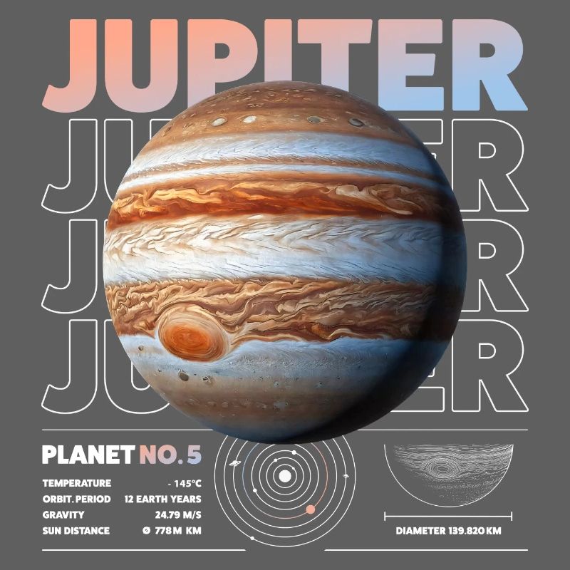 Détails de Jupiter