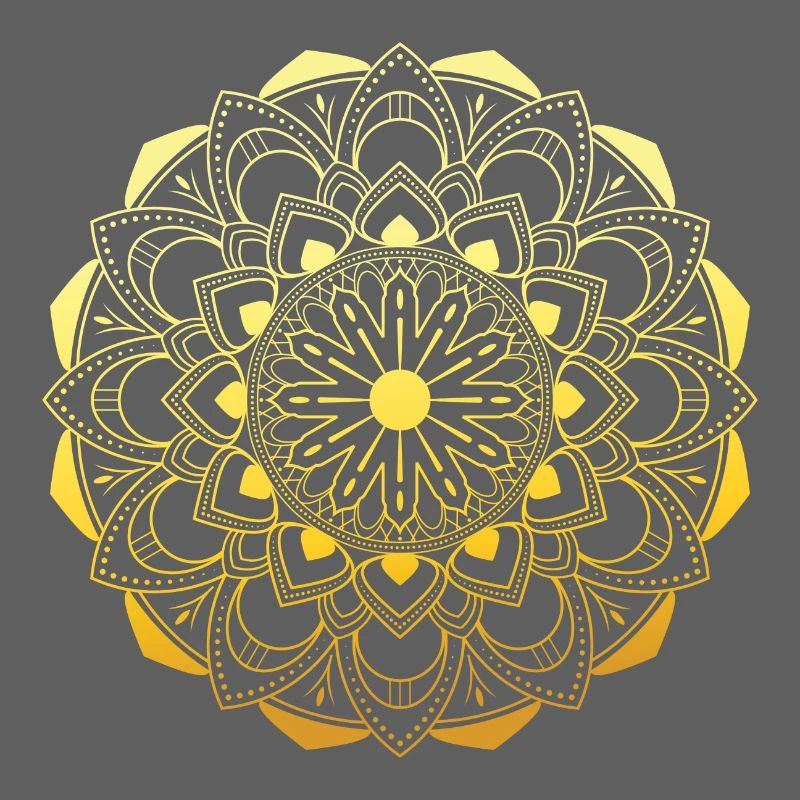Mandala doré