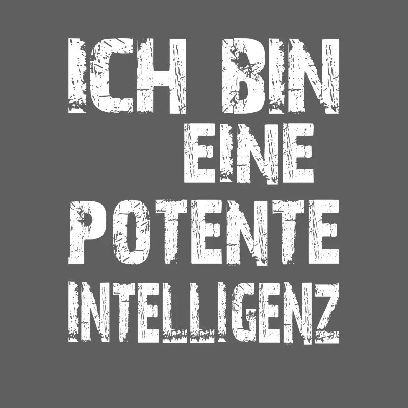 KI Spruch Ich bin eine potente Intelligenz