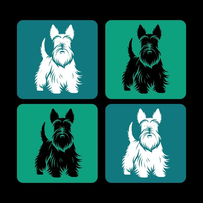 Scottish Terrier Vintage Design