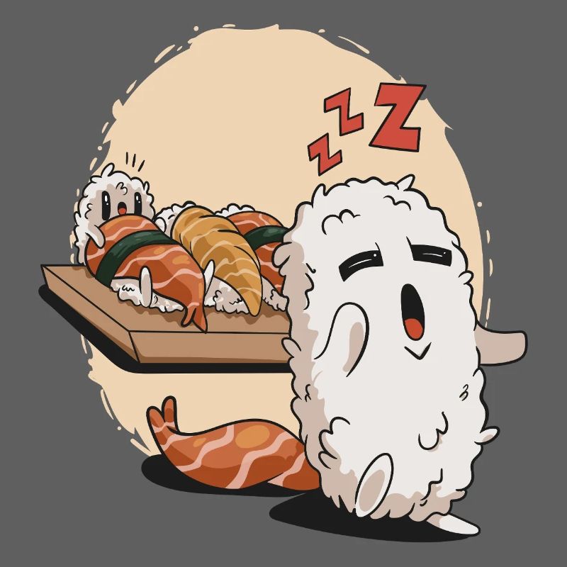 Sleeping sushi