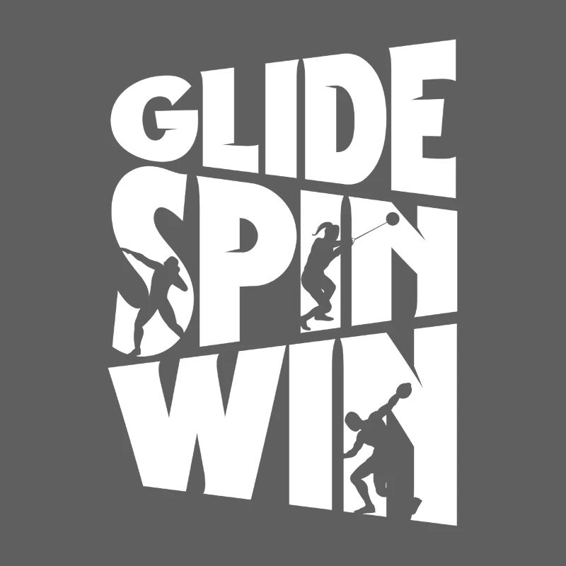 Lancer du poids Lancer du poids Lancer du poids Glide Spin Win