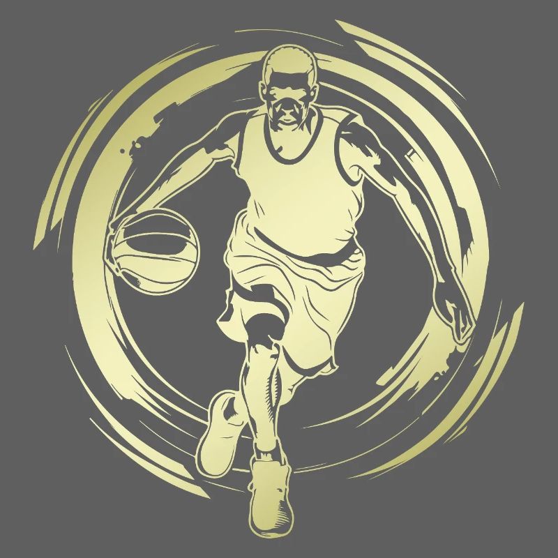 Basketteur Basketteur Basketteur Silhouette