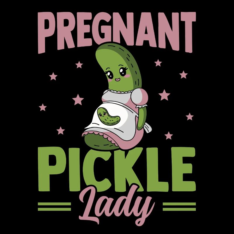 Femme Concombre Enceinte Collation Saine Bébé