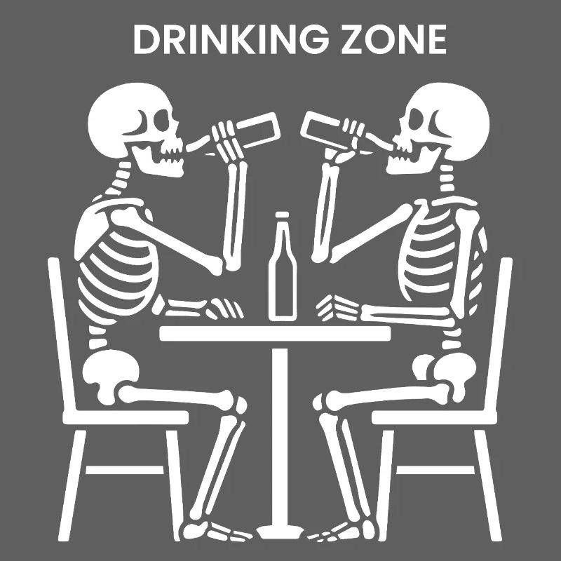 Skeletons Drinking Zone
