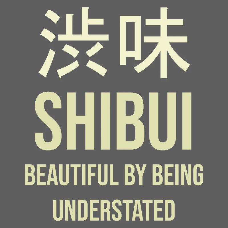 Shibui Minimalisme Épuré