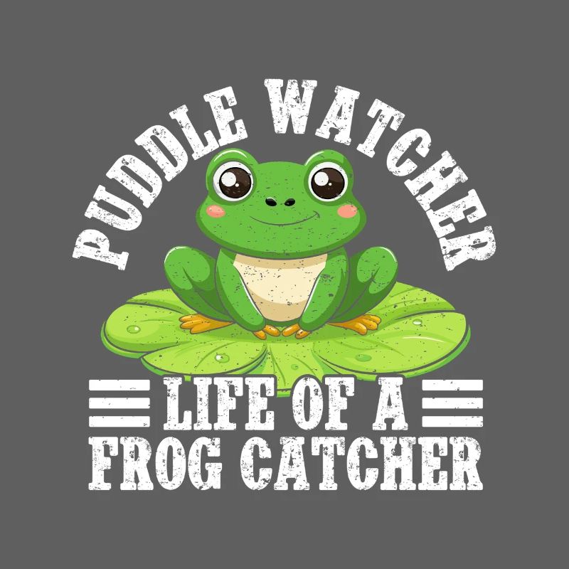Frog Catcher Puddle Watcher Frog