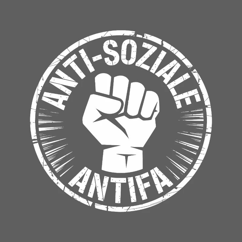 Antifa gegen Nazis – Antifa-Logo