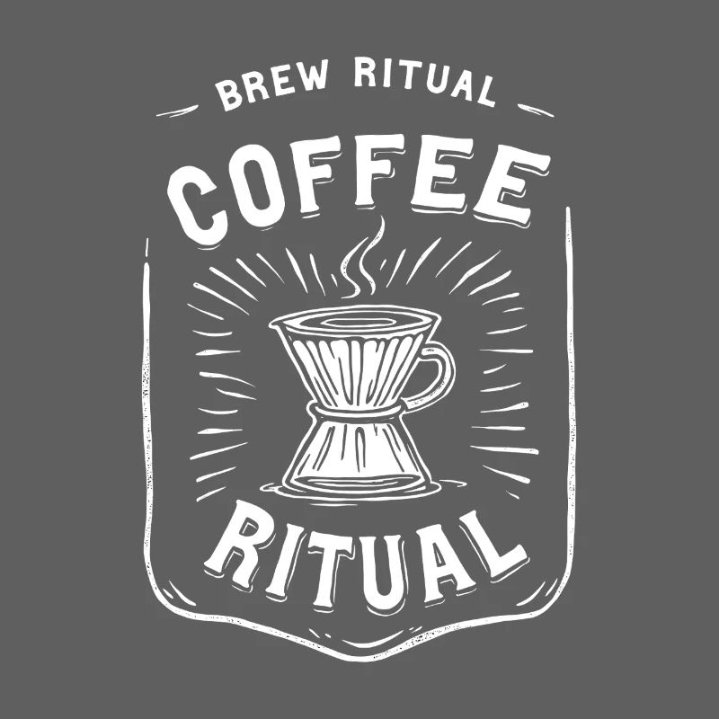 Rituel de l’infusion de café Verser sur le kaffee