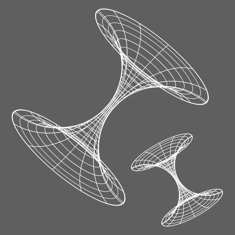 Wireframe Vortex Geometry