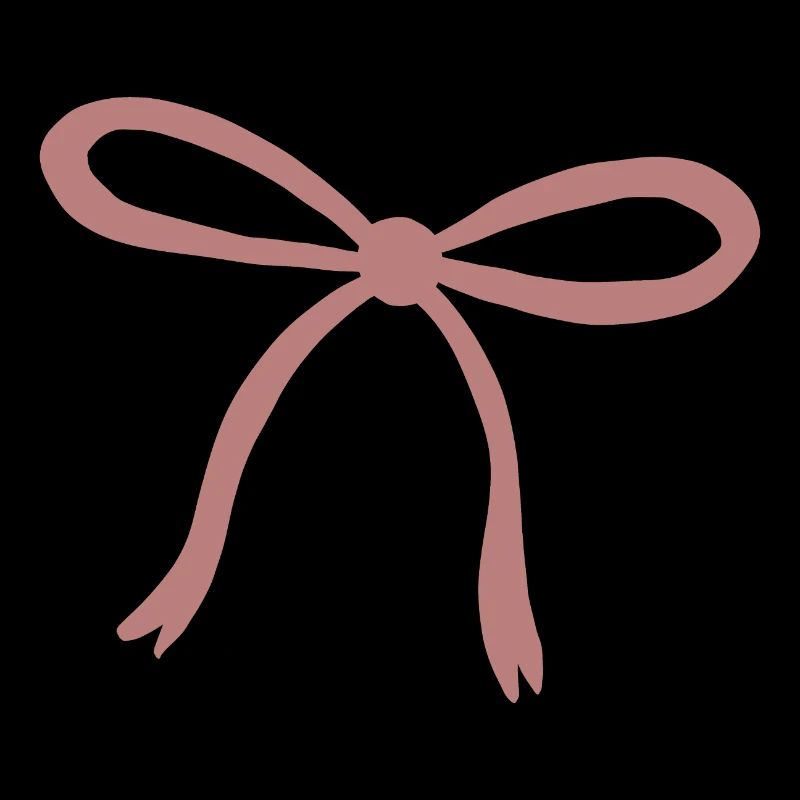 Imprimé ruban rose