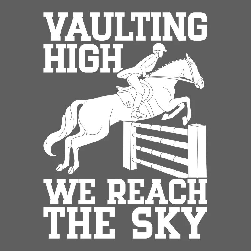 Cavalier à cheval de saut