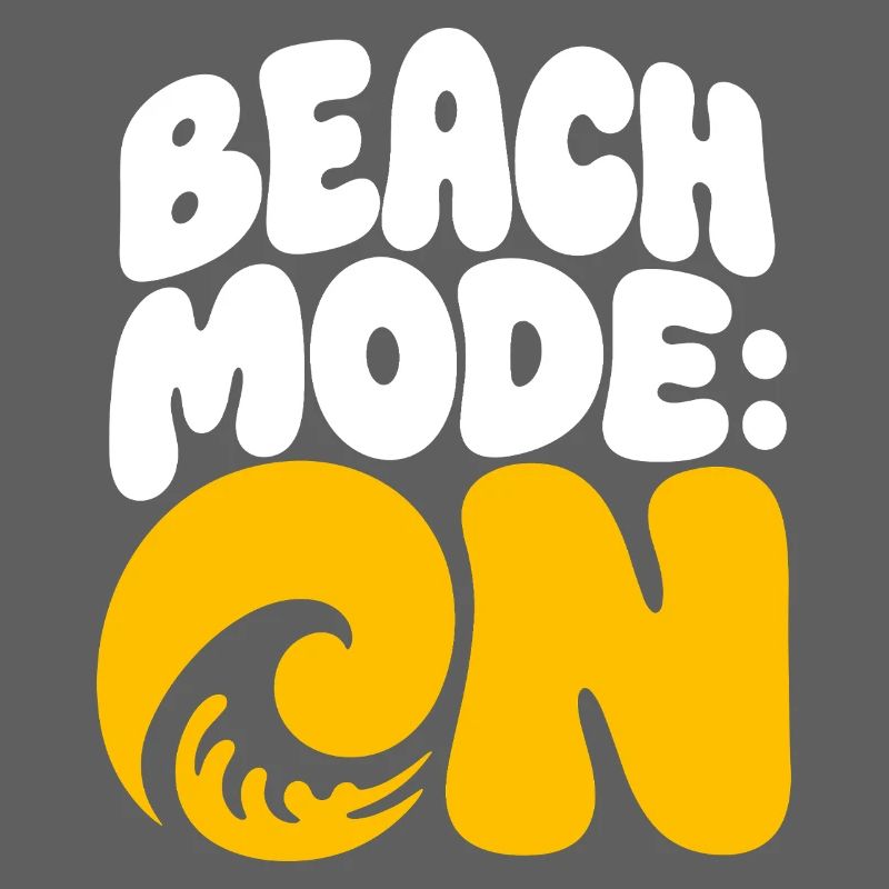 Design de vagues d’été de mode de plage