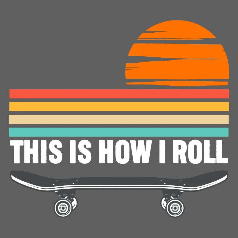 Skateboard c’est comme ça que je roule