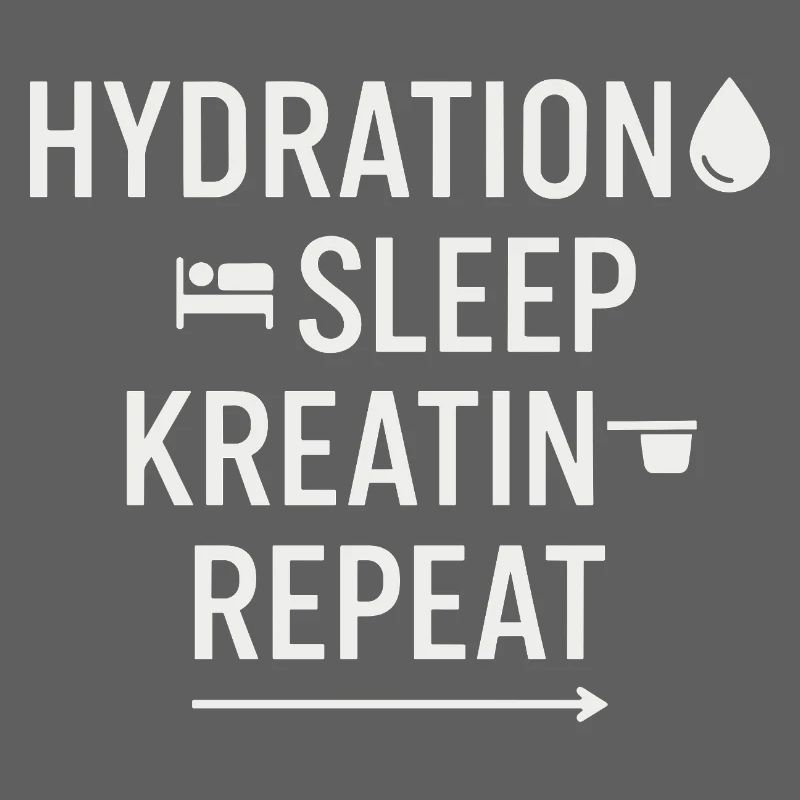 Hydratation Sommeil Créatine Répéter
