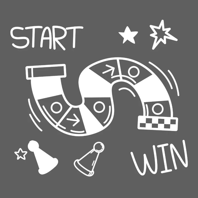 Start Win Arcade Board Game