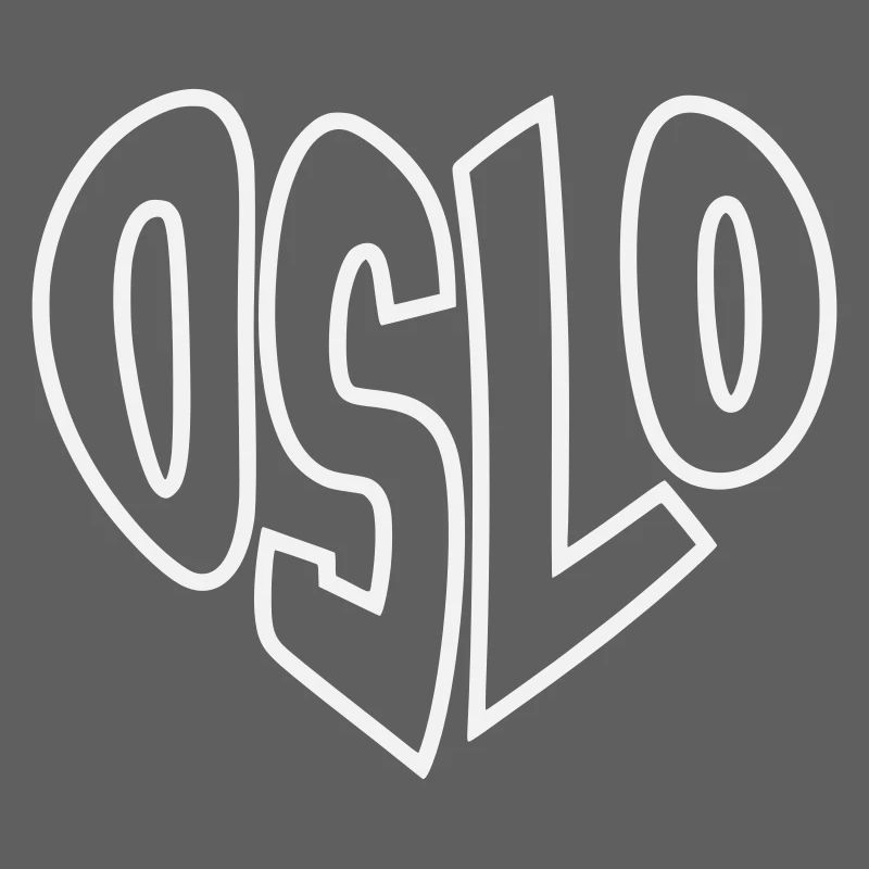 Oslo, Norway Geometric Calligraphy