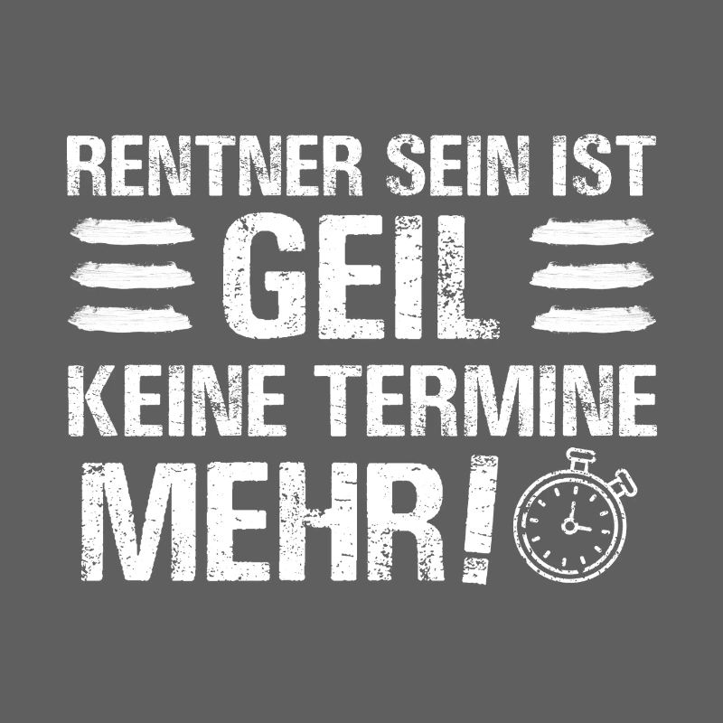 Être retraité, c’est génial – Plus de rendez-vous !