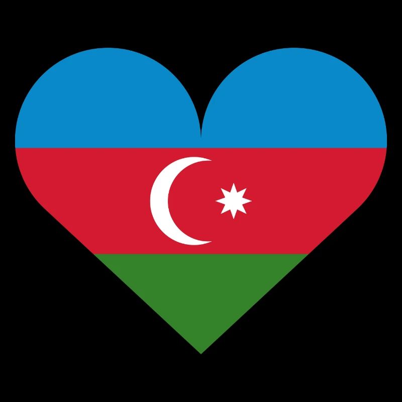 Drapeau du cœur de l’Azerbaïdjan