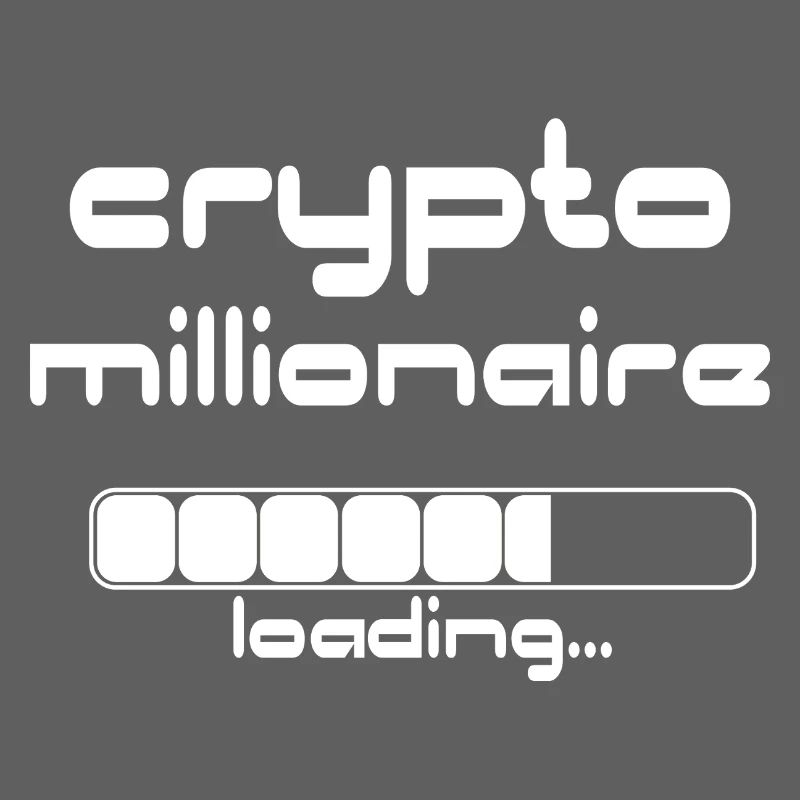 Crypto Millionaire Loading Funny Bitcoin ETH