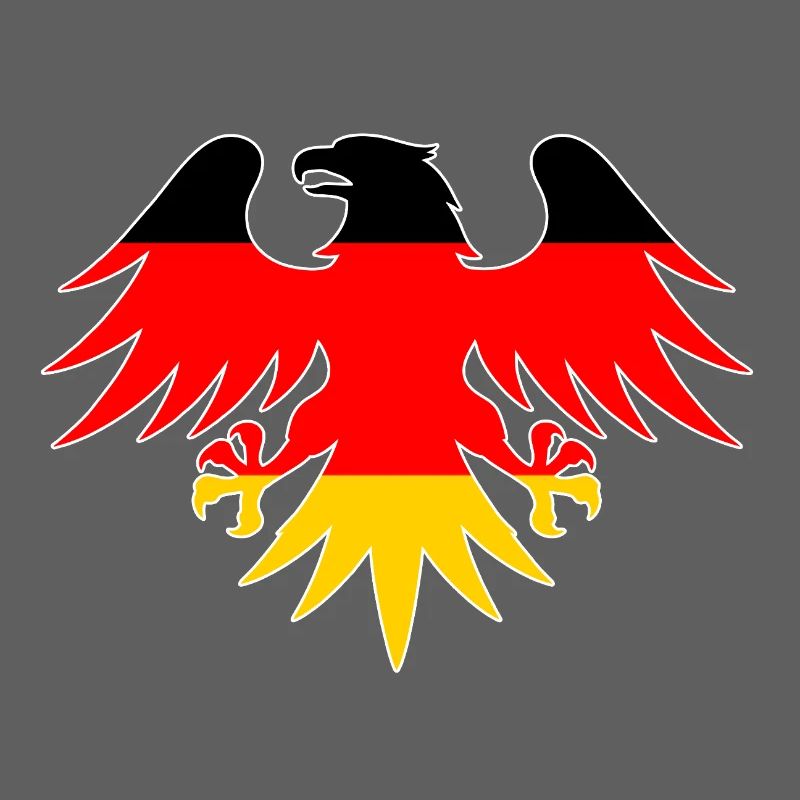 German flag eagle motif