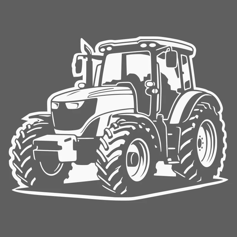 Traktor / Trecker / Schlepper (Differenzbild)