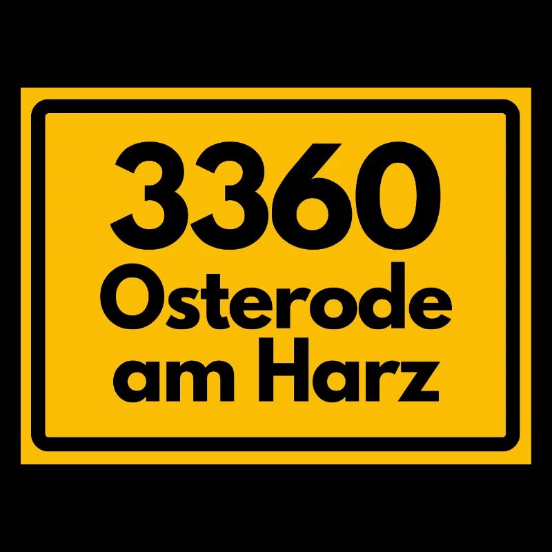 ALTE POSTLEITZAHL PLZ RETRO 3360 OSTERODE HARZ
