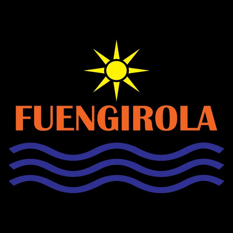Fungirola Conception du soleil et des vagues