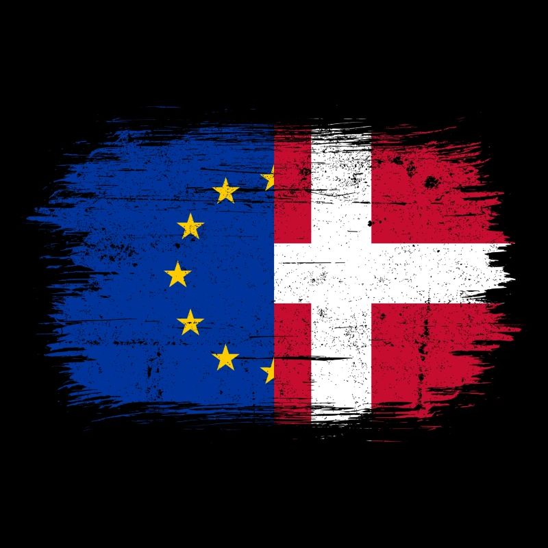UE Danemark Drapeau Fusion