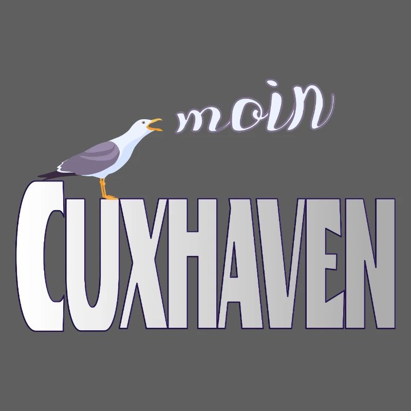 Cuxhaven Möwe & Moin Design