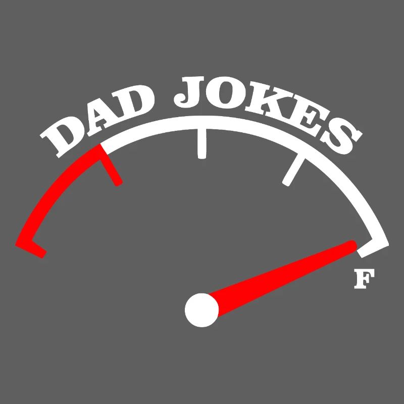 Conception du Tee Meter Dad Jokes