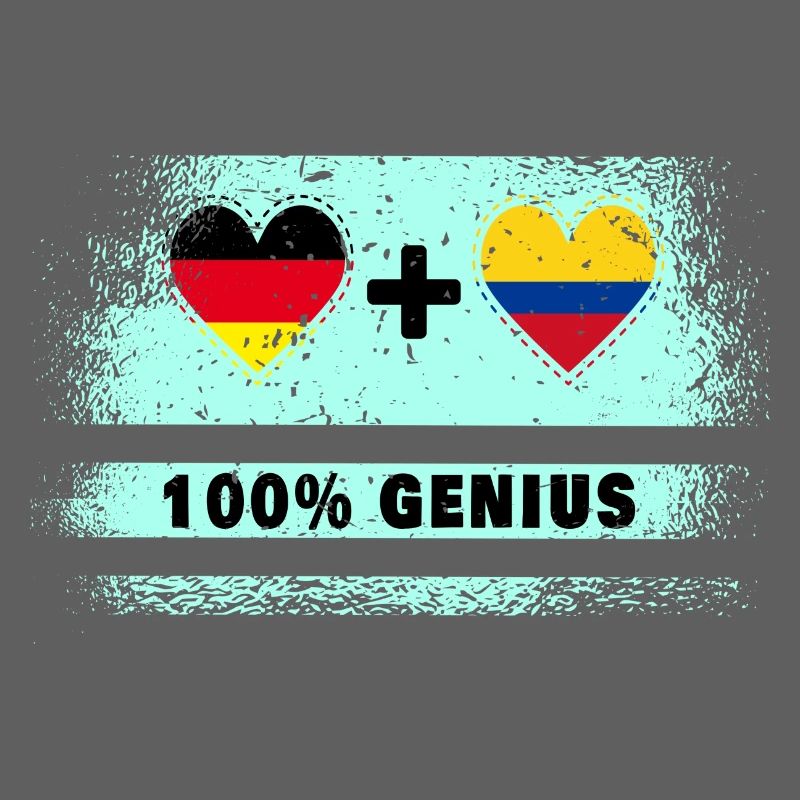 Germany and Colombia 100% Ingenious / Gift