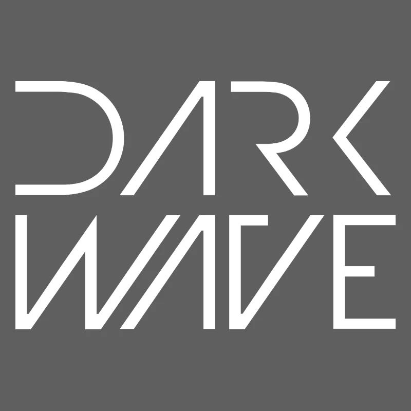 Dark Wave Geometric Tee