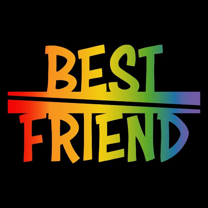 Best friend rainbow