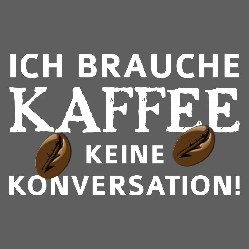 J’ai besoin d’un café - pas de conversation
