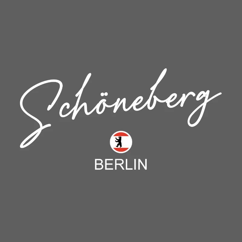 Schöneberg - Drapeau de Berlin - Ours de Berlin - Berlin