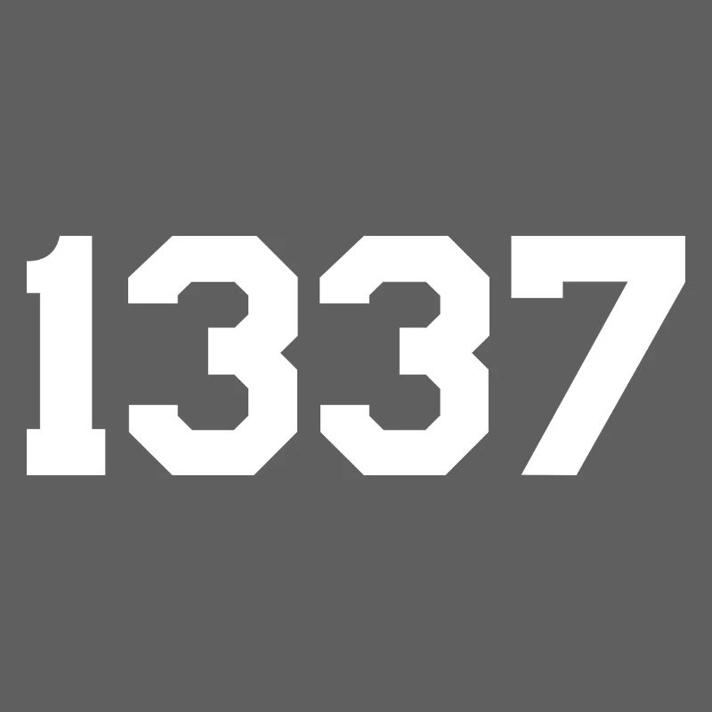 1337 – Conception de texte blanc