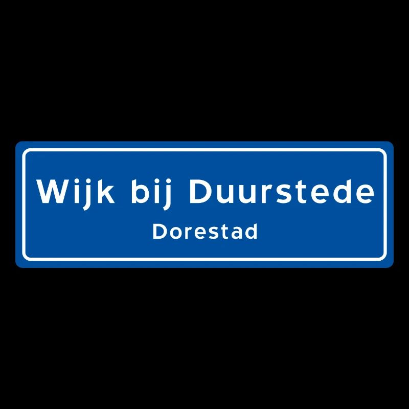 Wijk bij Duurstede place name sign