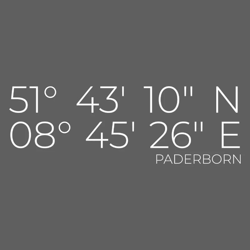 Coordonnées Paderborn